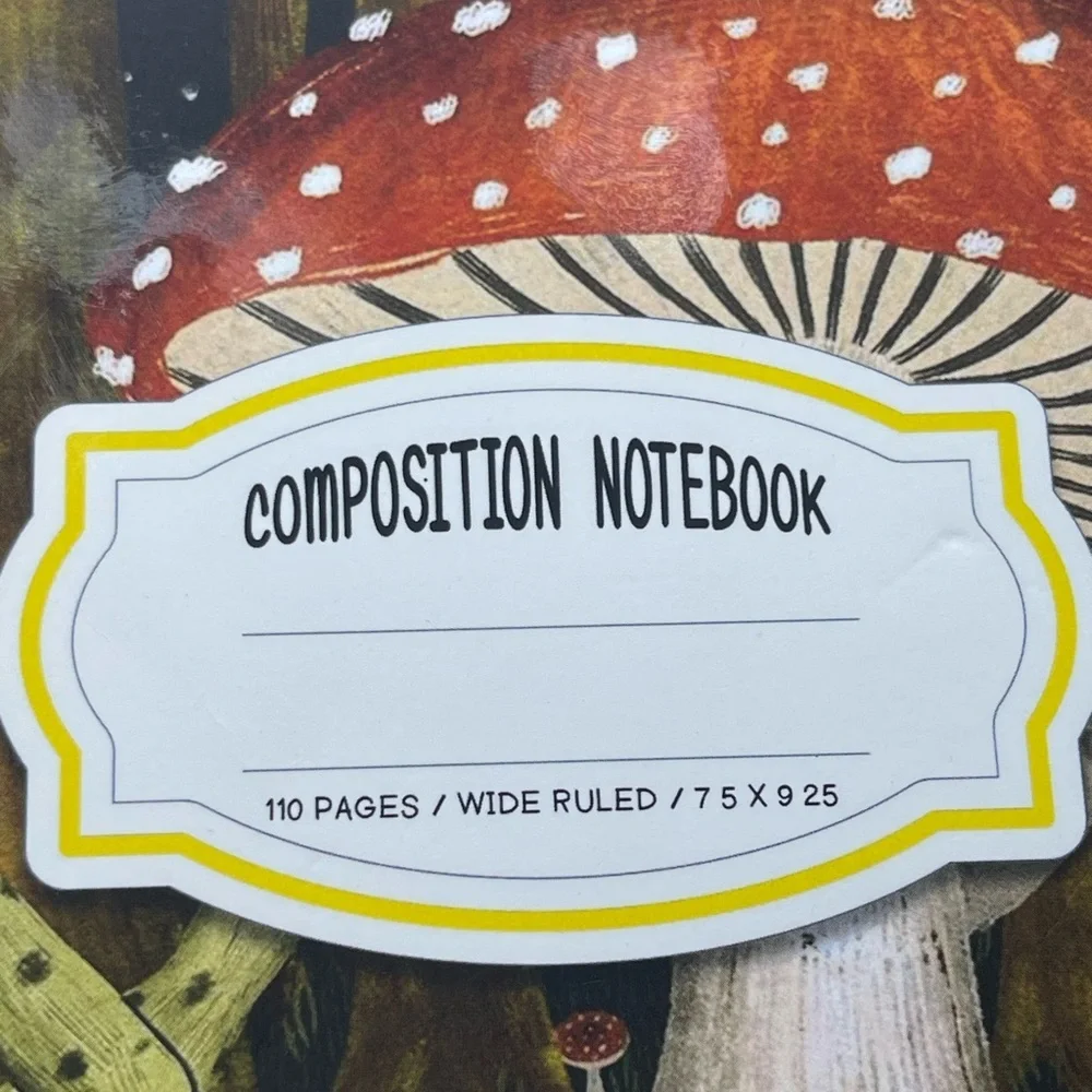Frog Yoga Composition Book, NWOT